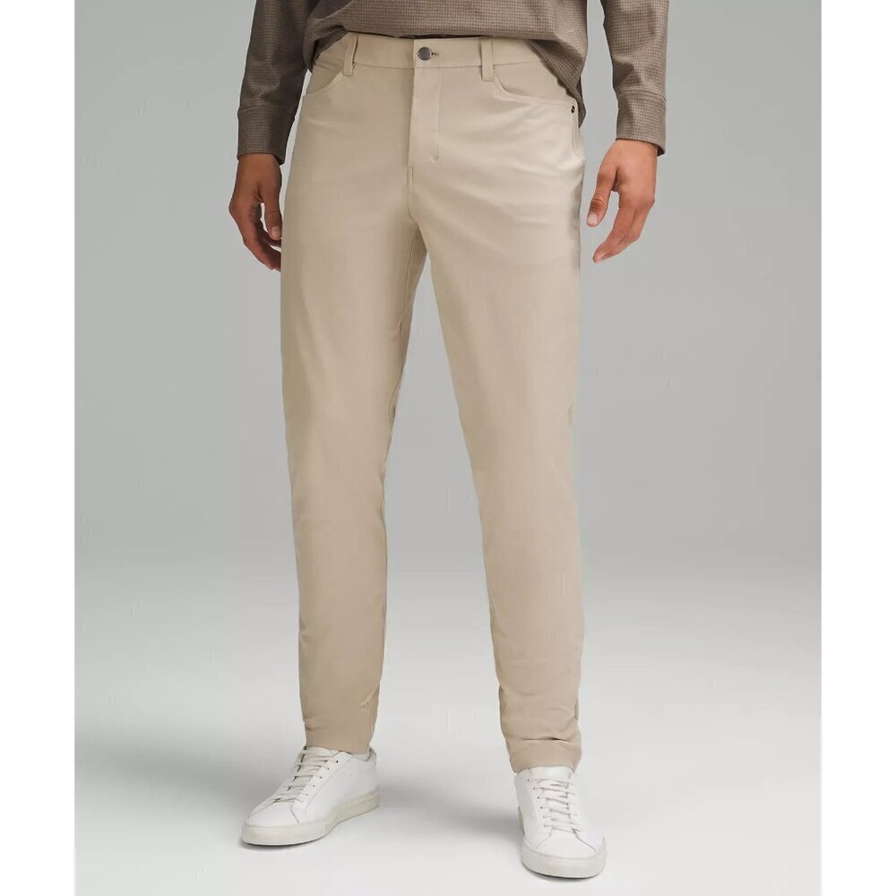 Lululemon ABC Slim-Fit 5 Pocket Pant Warpstreme Trench Color Size 31